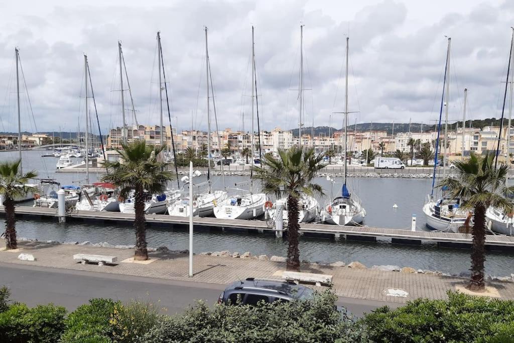 Appart. Calme 5 Pers Vue Sur Le Port De Gruissan Buitenkant foto